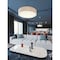 Afx Sanibel 23" LED Pendant - Satin Nickel Finish - Jute Shade SAP2332LAJUDSN-JT - alternate 5